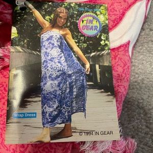 In Gear Wrap Dress